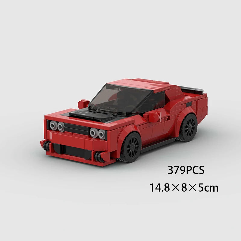 Mini Sports Car Building Kit 176 PCS Collectible Series