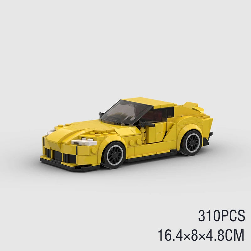 Mini Sports Car Building Kit 176 PCS Collectible Series