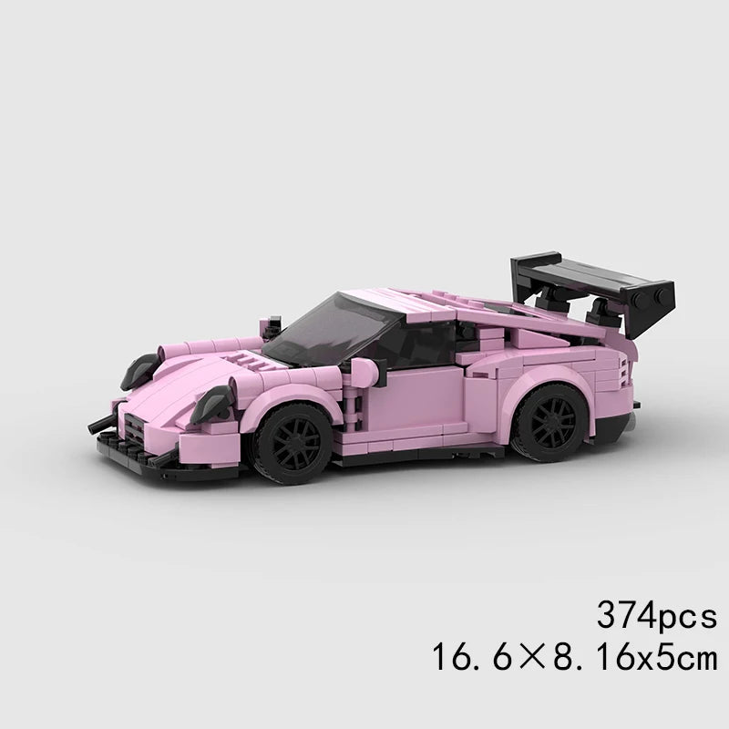 Mini Sports Car Building Kit 176 PCS Collectible Series