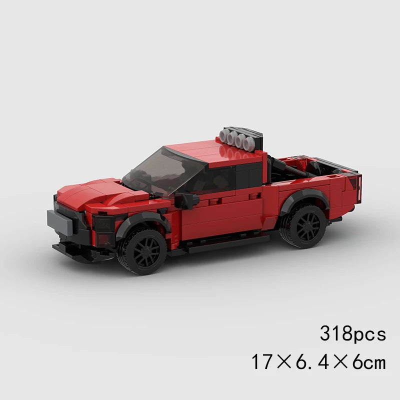 Mini Sports Car Building Kit 176 PCS Collectible Series
