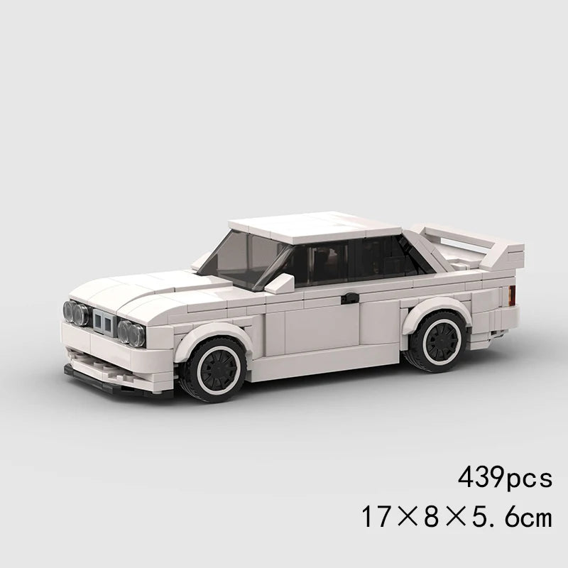 Mini Sports Car Building Kit 176 PCS Collectible Series