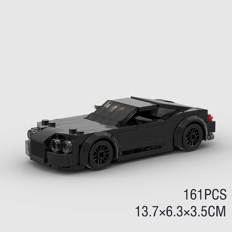 Mini Sports Car Building Kit 176 PCS Collectible Series