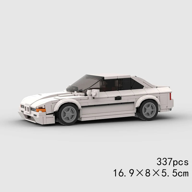 Mini Sports Car Building Kit 176 PCS Collectible Series