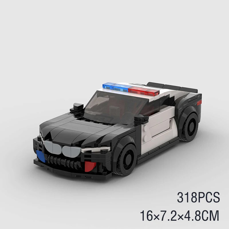 Mini Sports Car Building Kit 176 PCS Collectible Series