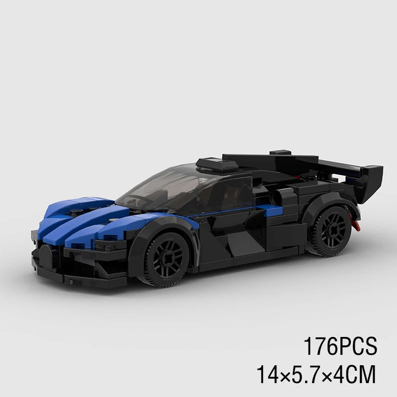 Mini Sports Car Building Kit 176 PCS Collectible Series