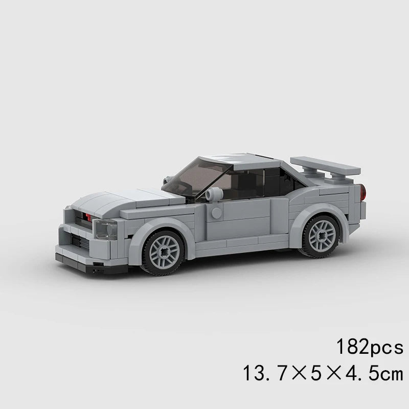 Mini Sports Car Building Kit 176 PCS Collectible Series