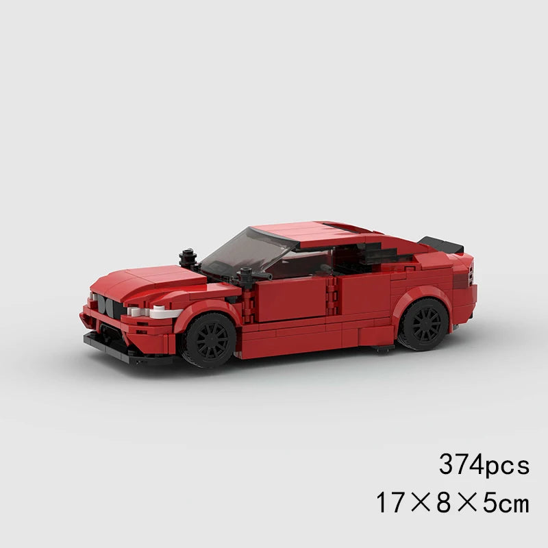 Mini Sports Car Building Kit 176 PCS Collectible Series
