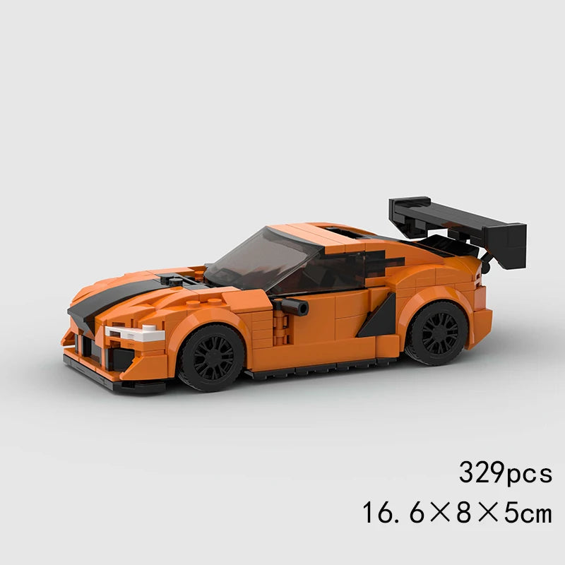 Mini Sports Car Building Kit 176 PCS Collectible Series