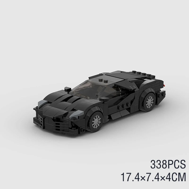 Mini Sports Car Building Kit  176 PCS Collectible Series